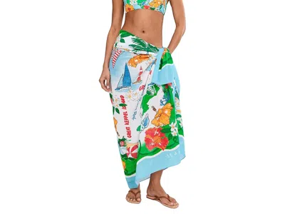 Seafolly Viva Vacation Sarong In Multi
