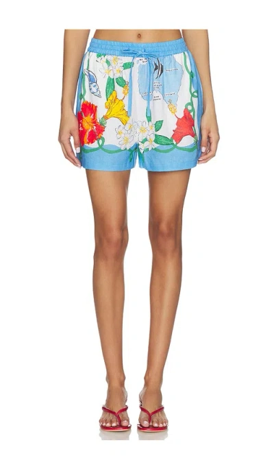 Seafolly Viva Vacation Short In Blue
