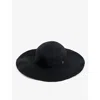 Seafolly Lizzy Hat In Black In Black