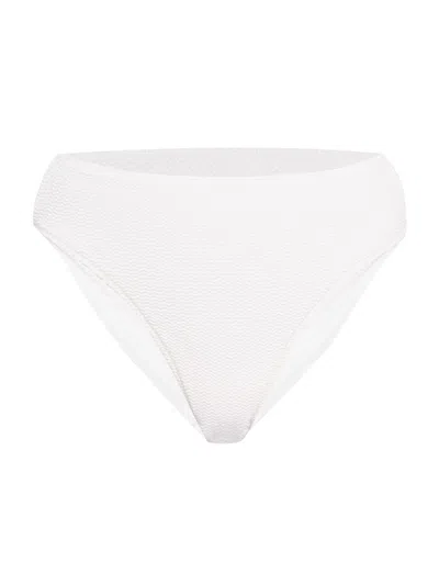 Seafolly Women's High-rise Bikini Bottom In White