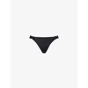 Seafolly Womens Black Rio High-rise Bikini Bottoms