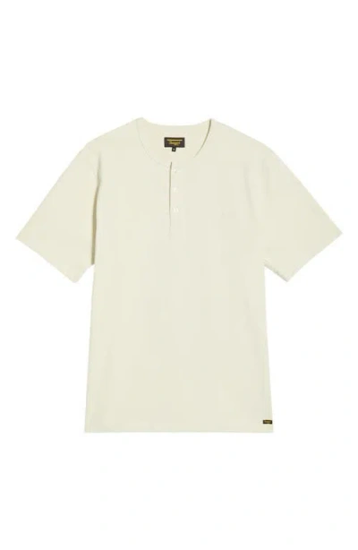 Seager Co. Seager Co Cotton Henley In White