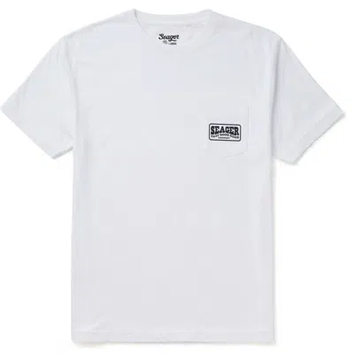 Seager Co. Seager Co Good Good Pocket Graphic T-shirt In White