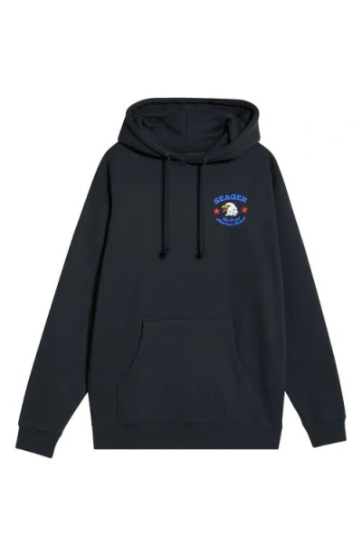 Seager Co. Seager Co Great American Dream Graphic Hoodie In Blue