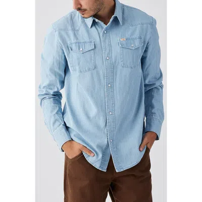 Seager Co. Seager Co Reagan Pearl Snap-up Western Shirt In Blue