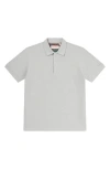 Sealskinz Barmer Textured Organic Cotton Polo In Grey