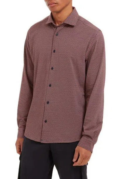 SEALSKINZ SEALSKINZ DEOPHAM STRETCH ORGANIC COTTON BUTTON-UP SHIRT