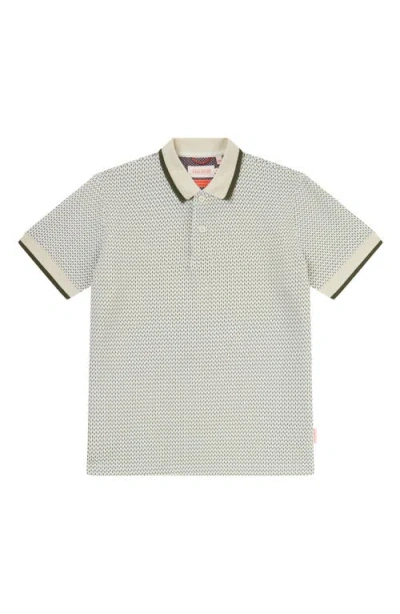 Sealskinz Ellipse Print Polo In Gray