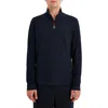 Sealskinz Forncet Quarter Zip Organic Cotton Pullover In Navy