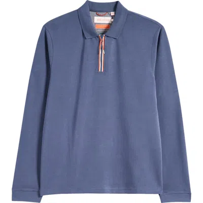 Sealskinz Heywood Quarter Zip Top In Navy