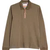Sealskinz Heywood Quarter Zip Top In Olive