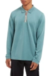 Sealskinz Heywood Quarter Zip Top In Teal