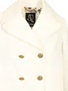 Sealup Aglaia Short Peacoat In White