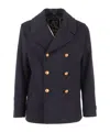 Sealup Amalfi Buttoned Peacoat In Blue