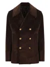 Sealup Amalfi Double-breasted Peacoat In Multi
