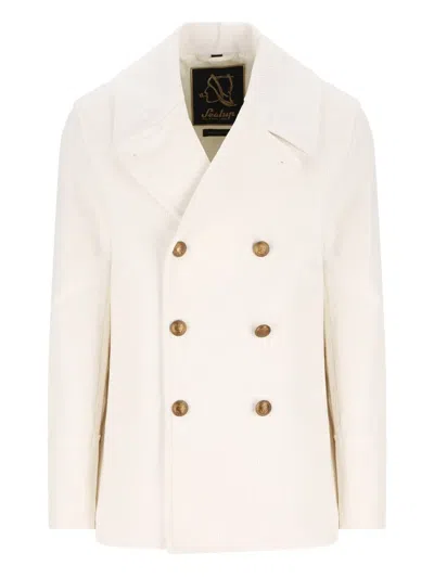 SEALUP AMALFI DOUBLE-BREASTED PEACOAT