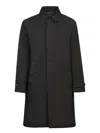 Sealup Black Waterproof Trench In Black