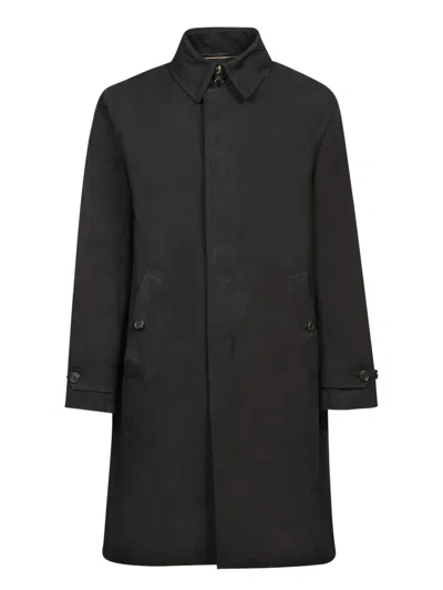 SEALUP SEALUP BLACK TRENCH COATS