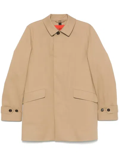Sealup Cotton Trench Coat In ニュートラル