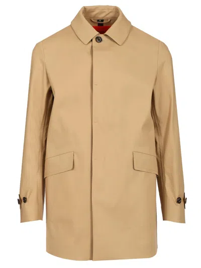 Sealup Heat-sealed Raincoat Coats Beige