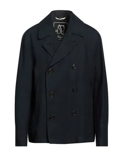 Sealup Man Blazer Midnight Blue Size 46 Linen