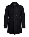 Sealup Man Coat Midnight Blue Size 36 Polyamide, Polyurethane In Blue