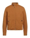 Sealup Man Jacket Camel Size 40 Cotton, Polyester, Polyamide In Beige