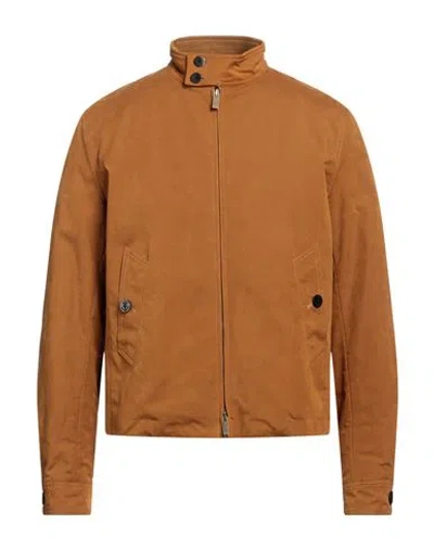 Sealup Man Jacket Camel Size 40 Cotton, Polyester, Polyamide In Beige