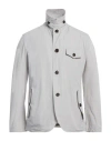 Sealup Man Jacket Light Grey Size 42 Polyester In Grey