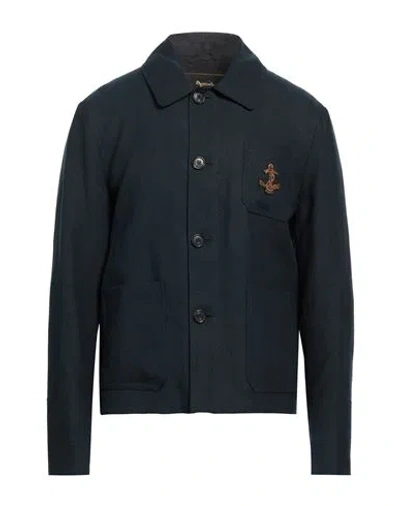 Sealup Man Jacket Midnight Blue Size 40 Linen