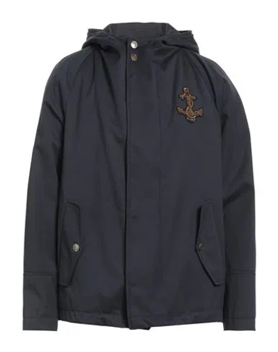 Sealup Man Jacket Midnight Blue Size 40 Polyester, Cotton