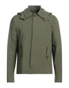 Sealup Man Jacket Military Green Size 44 Cotton