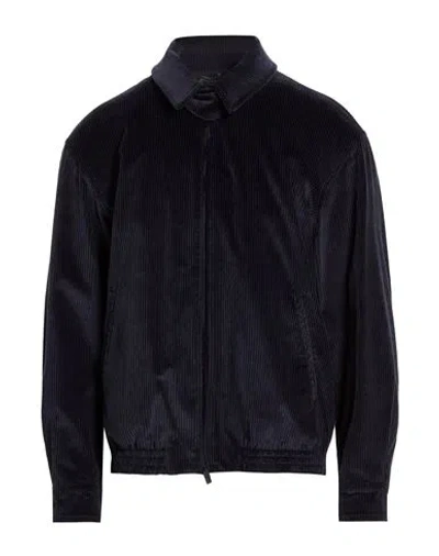 Sealup Man Jacket Navy Size 40 Cotton In Blue