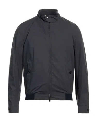 Sealup Man Jacket Navy Size 46 Cotton In Blue