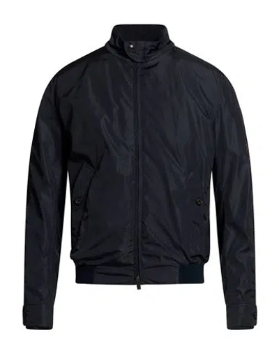 Sealup Man Jacket Navy Size 46 Polyester In Black