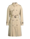 Sealup Man Overcoat & Trench Coat Beige Size 40 Cotton In Neutral