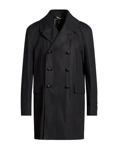Sealup Man Overcoat & Trench Coat Black Size 40 Cotton
