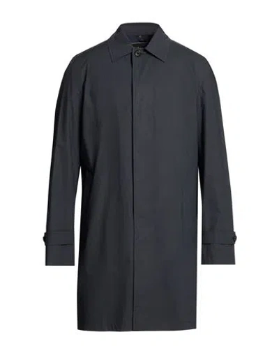 Sealup Man Overcoat & Trench Coat Charcoal Size 48 Cotton In Gray