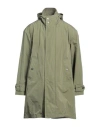 Sealup Man Overcoat & Trench Coat Military Green Size 44 Polyester In Green