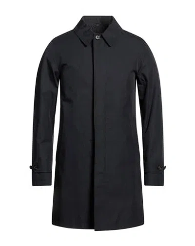 Sealup Man Puffer Midnight Blue Size 48 Cotton, Polyamide In Black