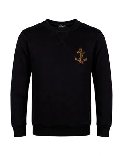 Sealup Man Sweatshirt Black Size S Cotton, Polyester