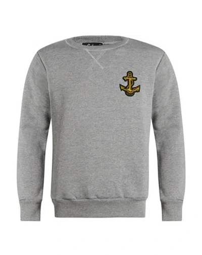 Sealup Man Sweatshirt Grey Size S Cotton, Polyester In Gray