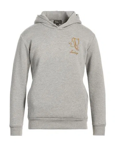Sealup Man Sweatshirt Grey Size S Cotton, Polyester In Gray
