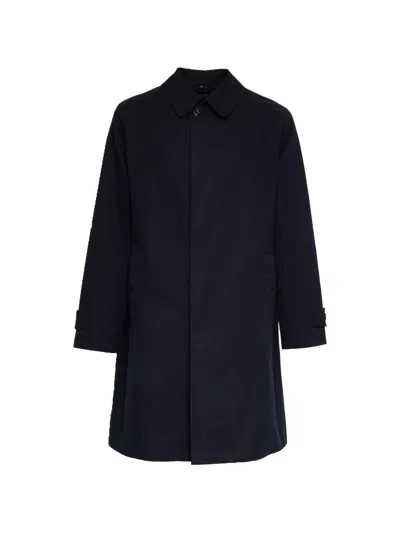 Sealup Monforte Single-breasted Coat In Blue