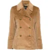 Sealup Woman Blazer Camel Size 10 Cotton In Brown