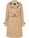 Sealup Sfinge Trench Coat In ニュートラル