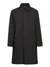 Sealup Black Waterproof Trench In Black