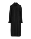 Sealup Woman Coat Black Size 10 Wool, Viscose