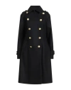 Sealup Woman Coat Black Size 10 Wool In Black