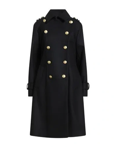 Sealup Woman Coat Black Size 10 Wool
